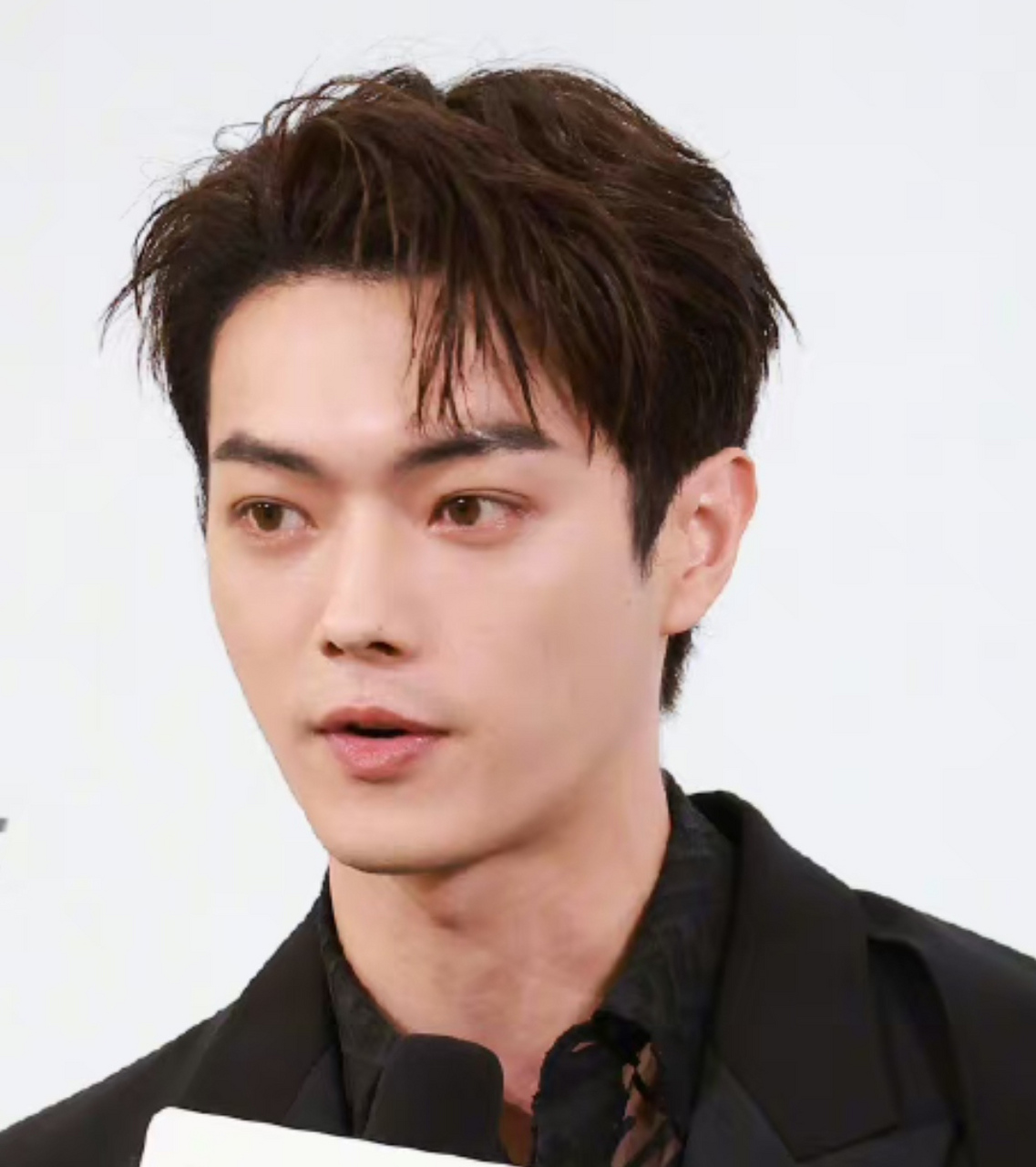 许凯出席活动怼脸生图,脸上皮肤不输女孩子,几乎看不到什么瑕疵,眉毛