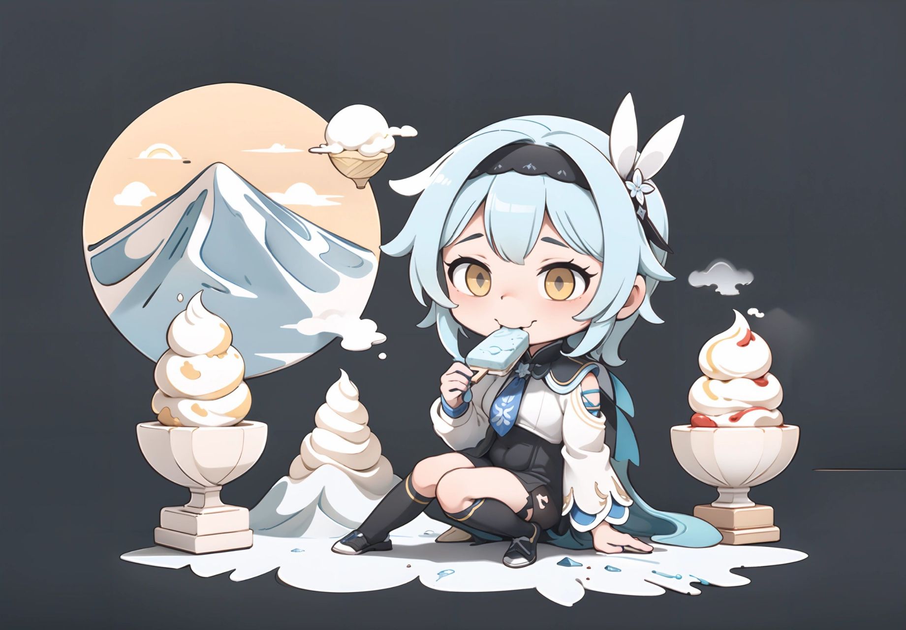 清凉一夏!优菈壁纸分享