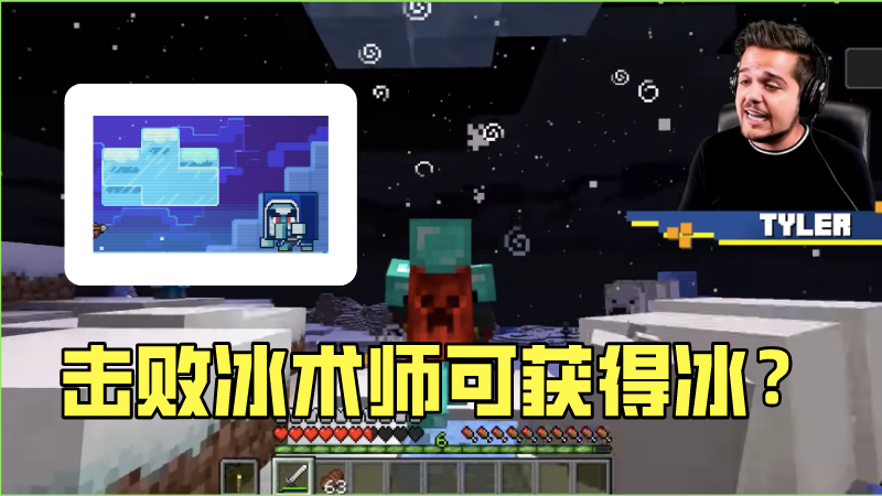 我的世界:冰术师投票有多欢,村庄突袭被虐有多惨!新生物投票