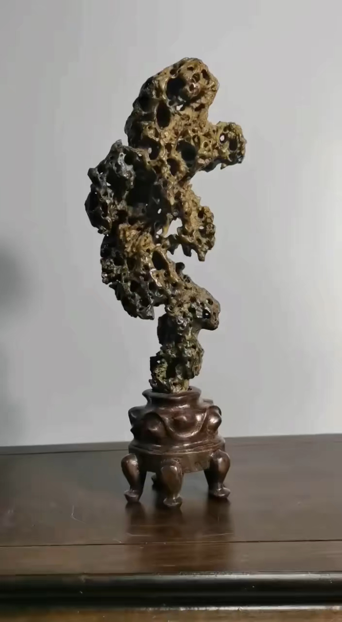 经典款,文房清供山子,太湖石赏石摆件