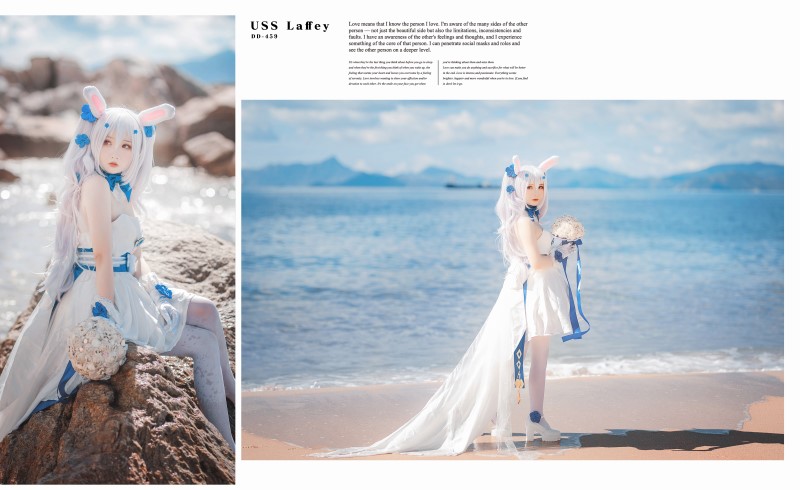 网荭Coser@面饼仙儿 拉菲婚纱 [14P/98MB]