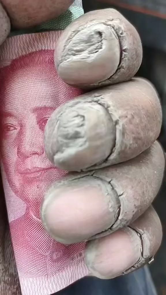 劳动人民的手,是最美的手,一双手撑起一个家!