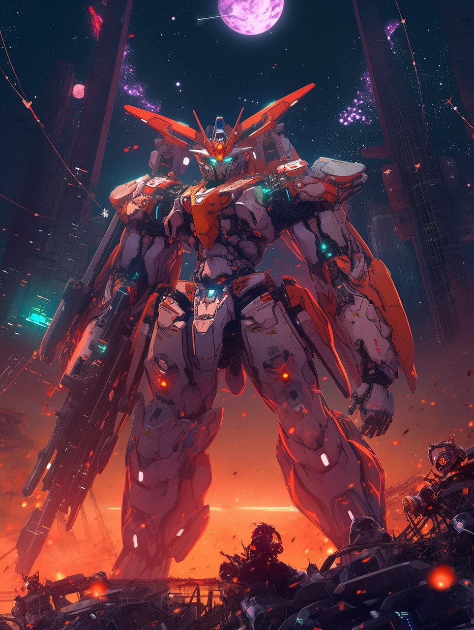 机甲旋风#ai绘画# #机甲# #场景