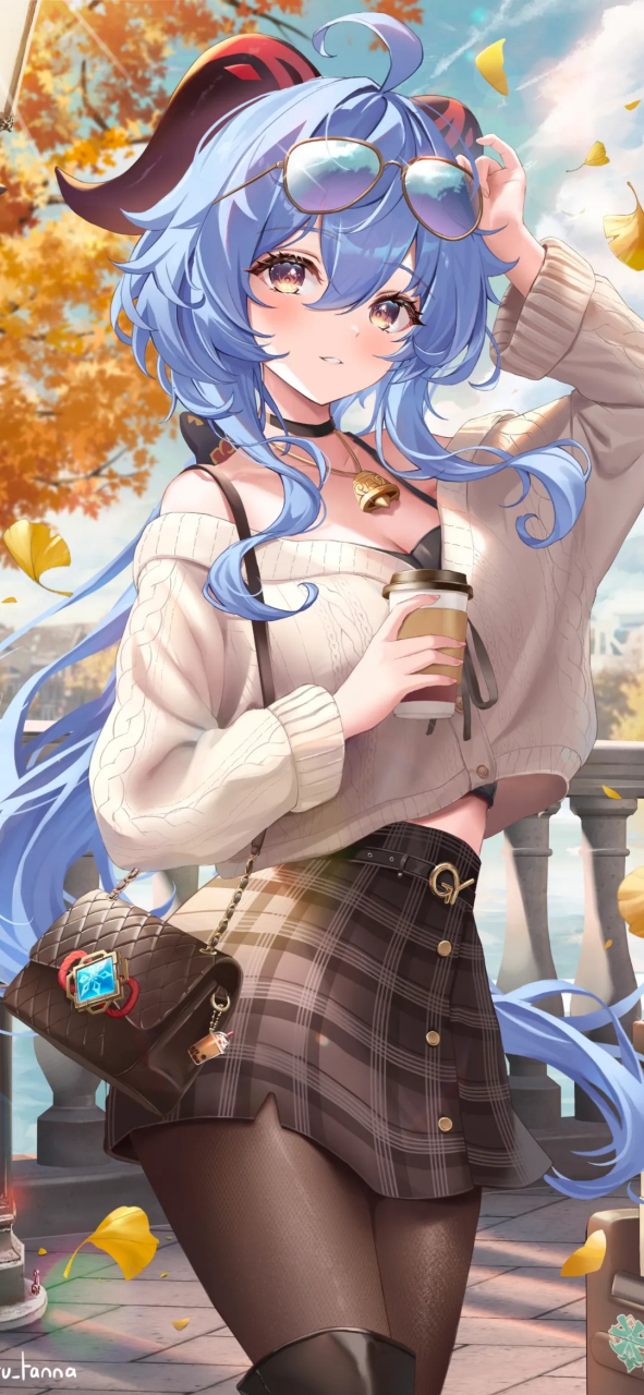 好看的甘雨分享#原神美图分享