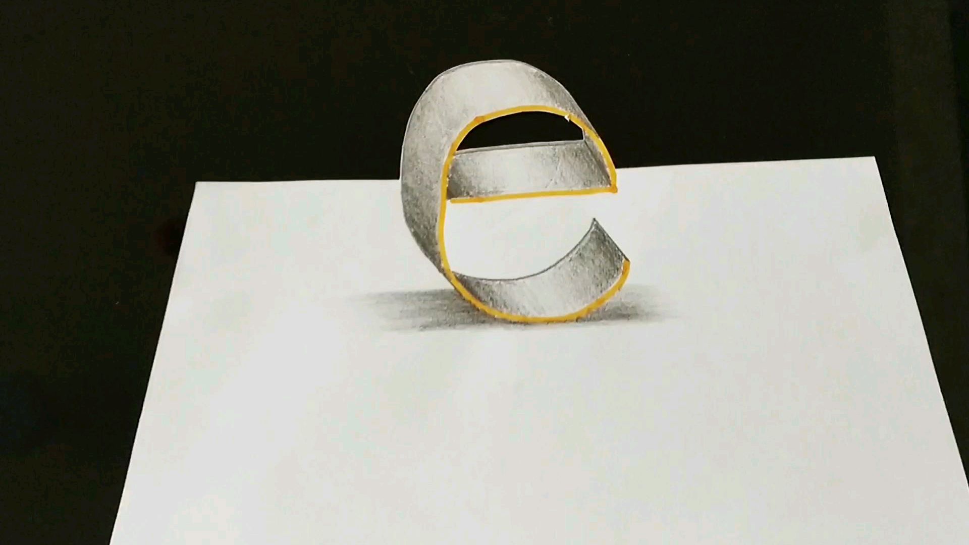 简笔画,立体画,素描各种结合,美的一塌糊涂