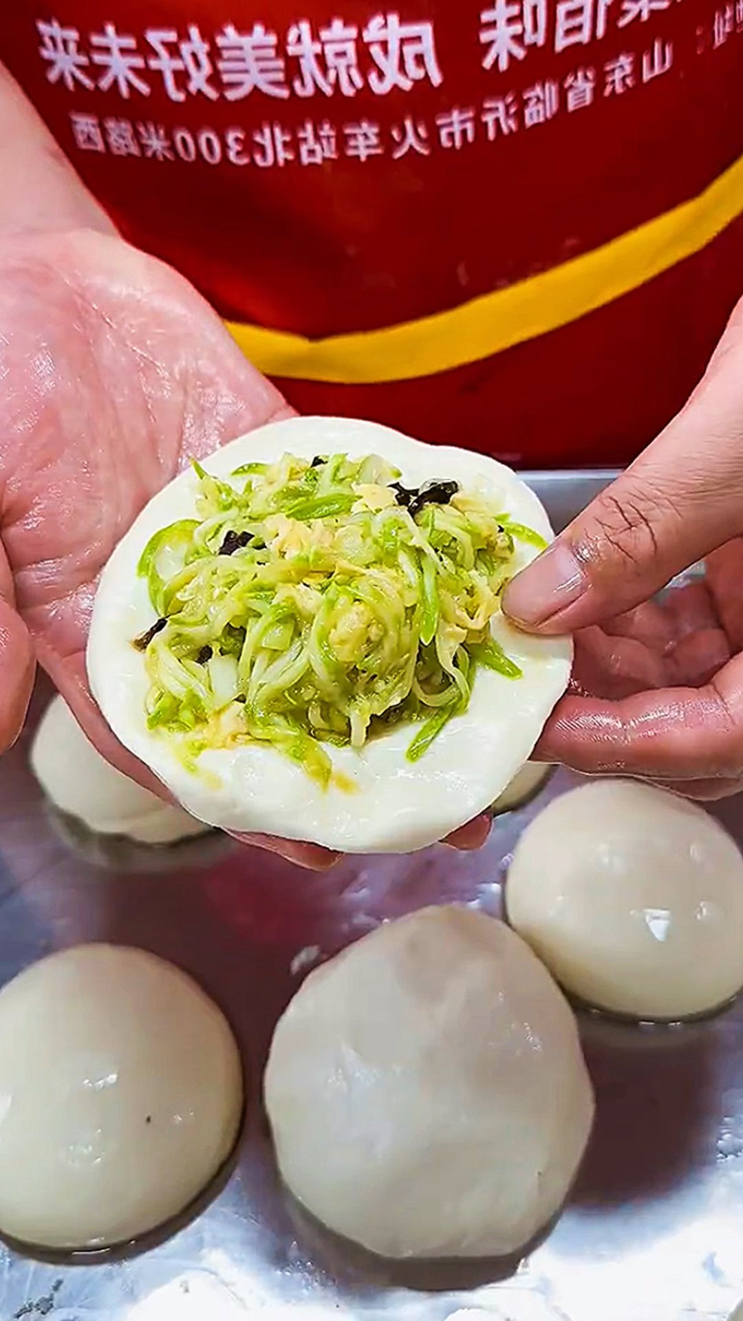 素馅饼手法漂亮