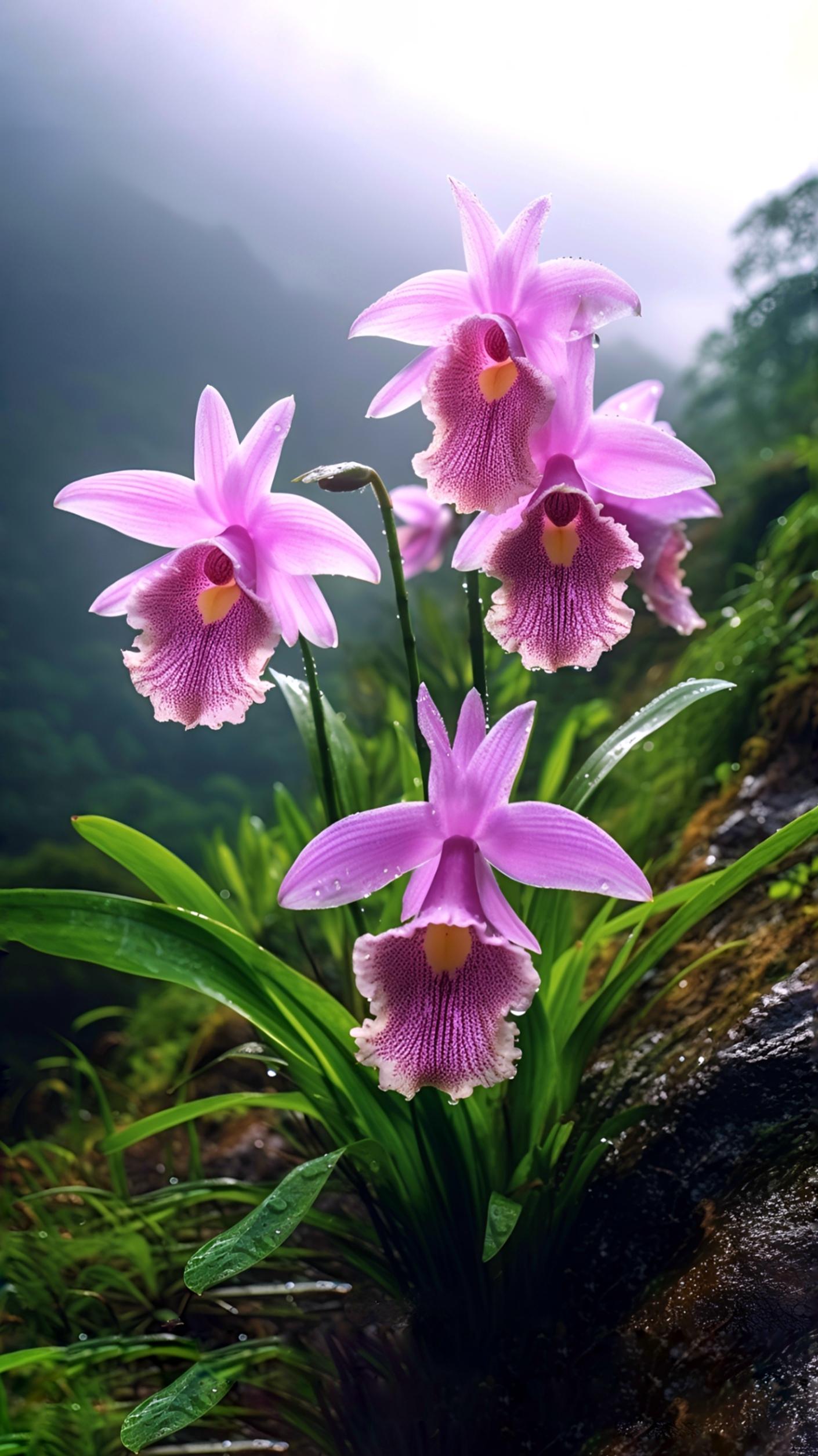 看那花开浪漫的样子,像是世界上最美的画卷