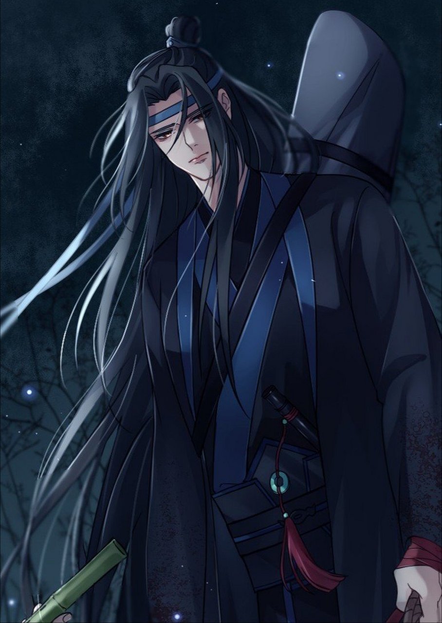 黑衣蓝湛耶,太酷啦! twi:vaneszq