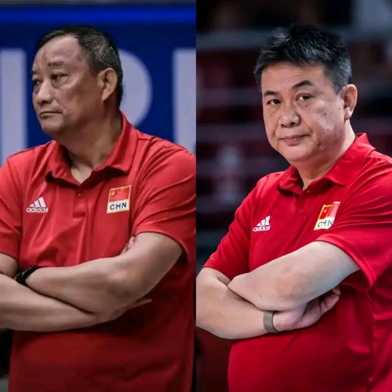 大家看看这就是中国队现在男女排教练在球场的表现和态度.