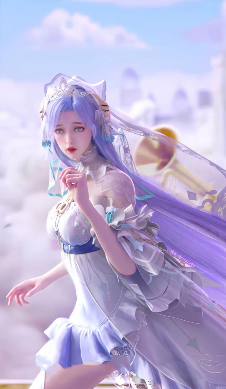 大乔挚爱花嫁#皮肤# #王者荣耀