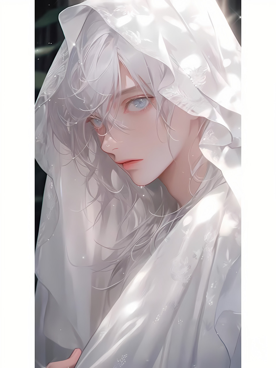 白衣似雪 #二次元# #ai绘画# #ai共创计划