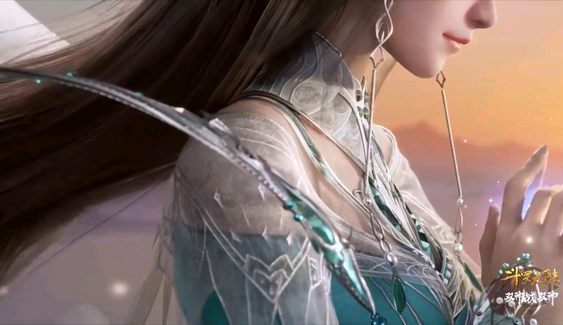 斗罗大陆,宁荣荣九彩神女造型曝光,网友吐槽蓝色裤袜好出戏