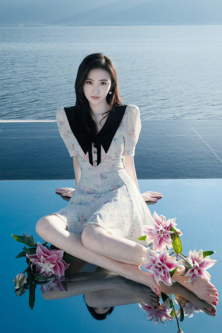 景甜光脚丫[色][色] #景甜