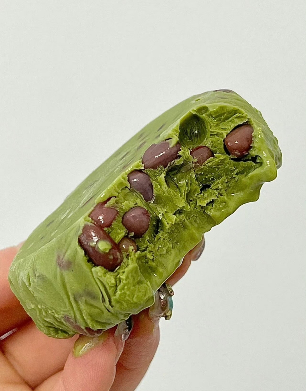 低卡红豆抹茶豆乳冰淇淋90  酸奶77抹茶粉77豆奶粉!