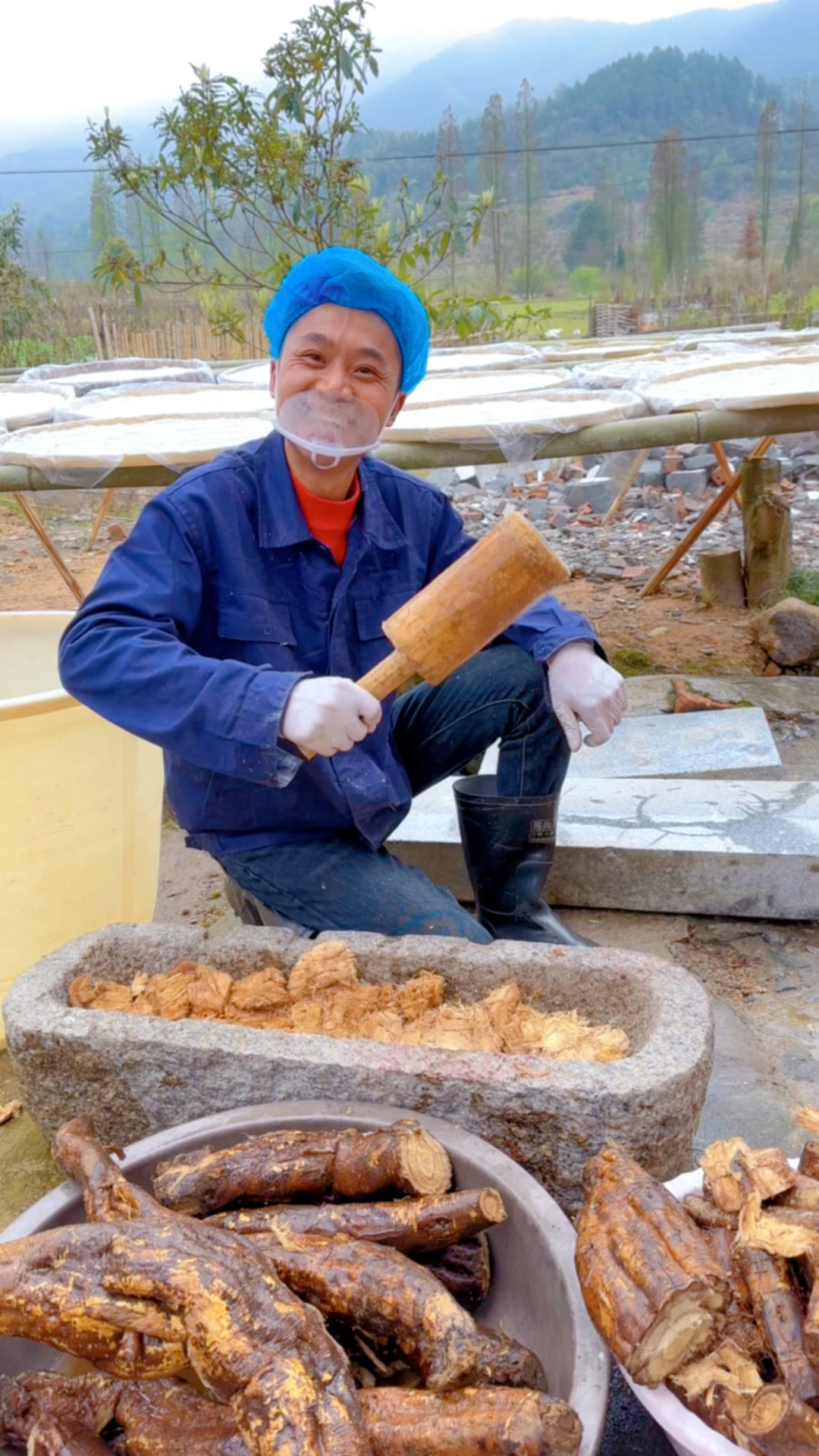 农家手工制作正宗葛根粉