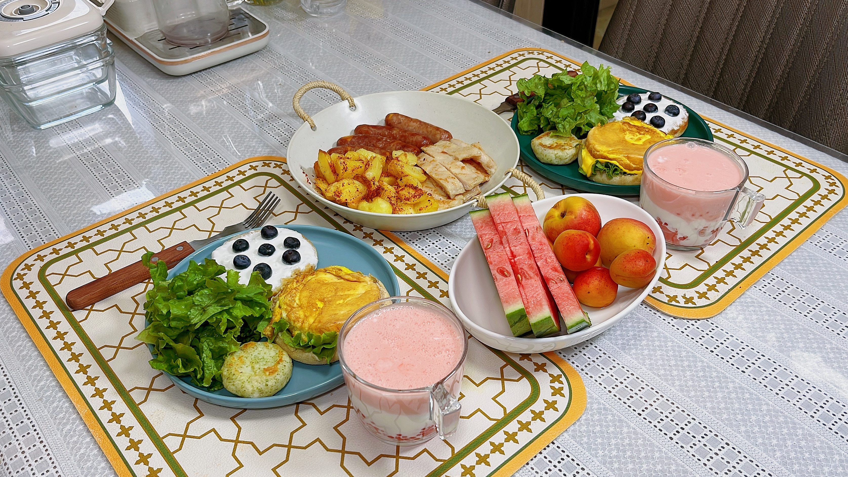 不开火的早餐在夏天真是太幸福了!夏日早餐盘好看好吃,健康营养