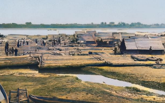 老照片:1941年的吉林,"关东神韵,多彩山水"的北国江城