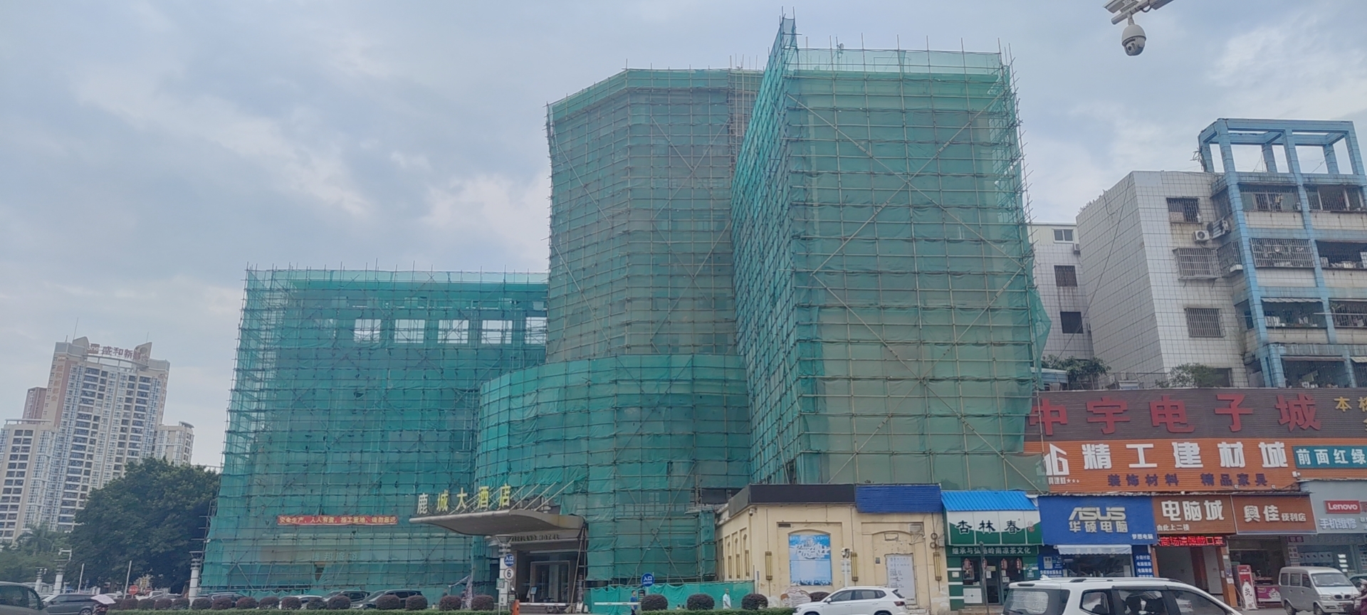 东莞塘厦凤岗清溪搭钢管脚手架搭排栅外架排山架点头像进主页联系