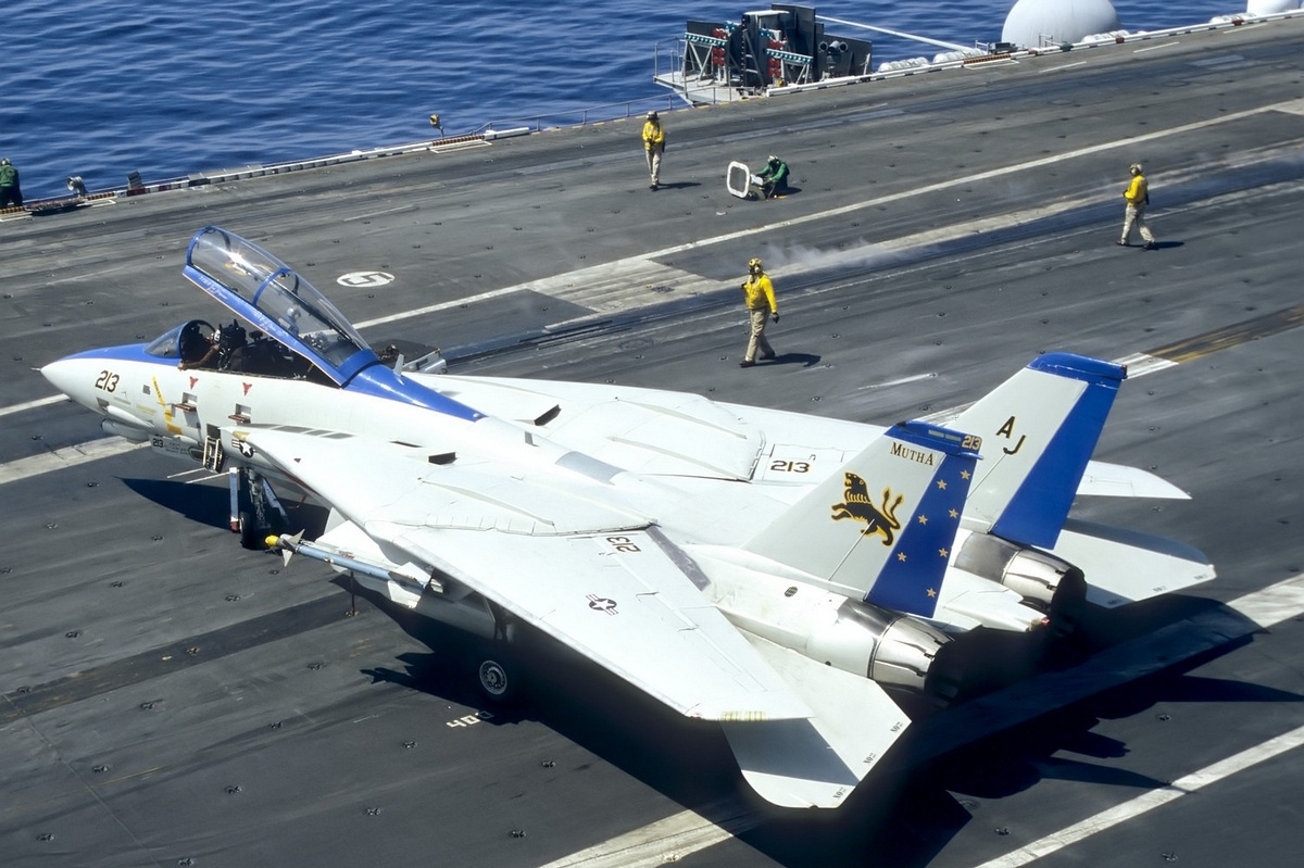 战机欣赏:f-14"雄猫"战斗机