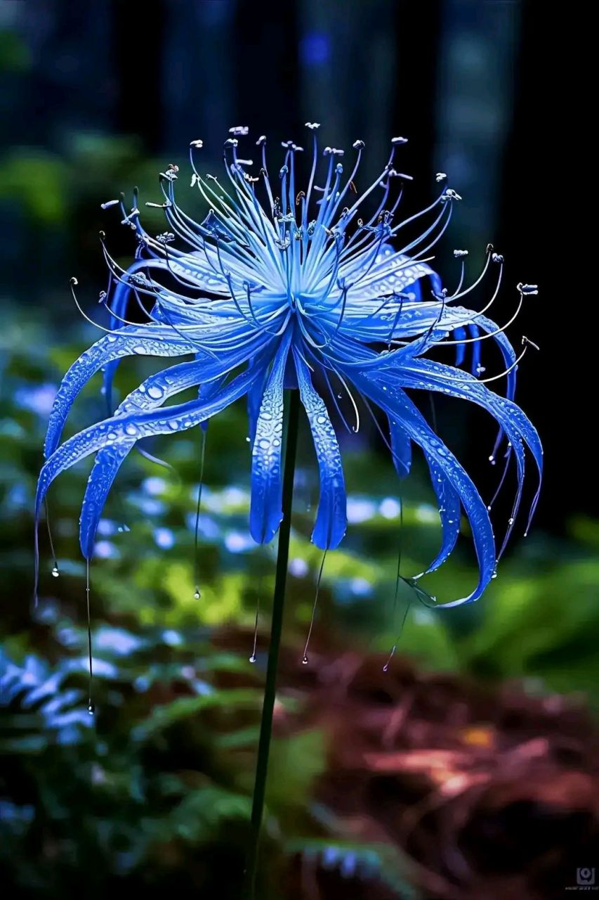 蓝色的彼岸花#摄影# #中国美景大赏