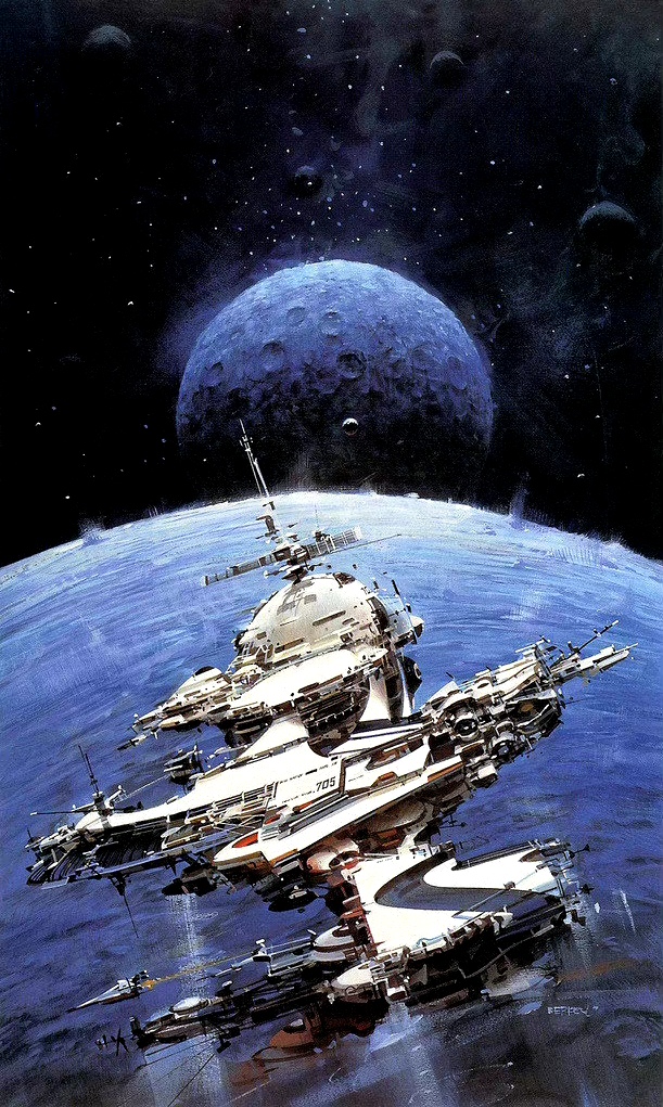 约翰·伯奇太空题材作品欣赏