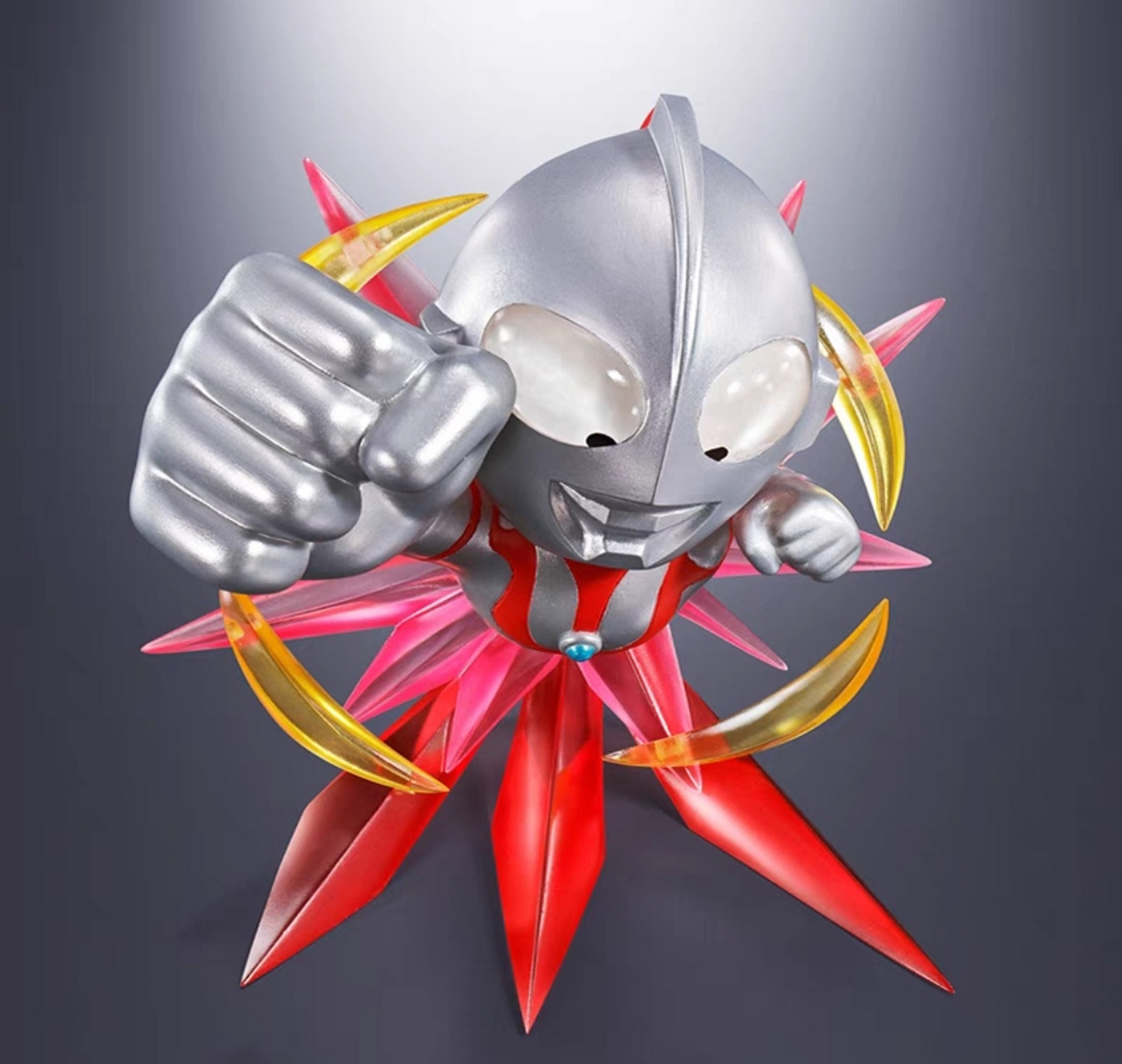 tamashii nations box q版 超人奥特曼赛罗迪迦手办摆件 盲盒玩具!