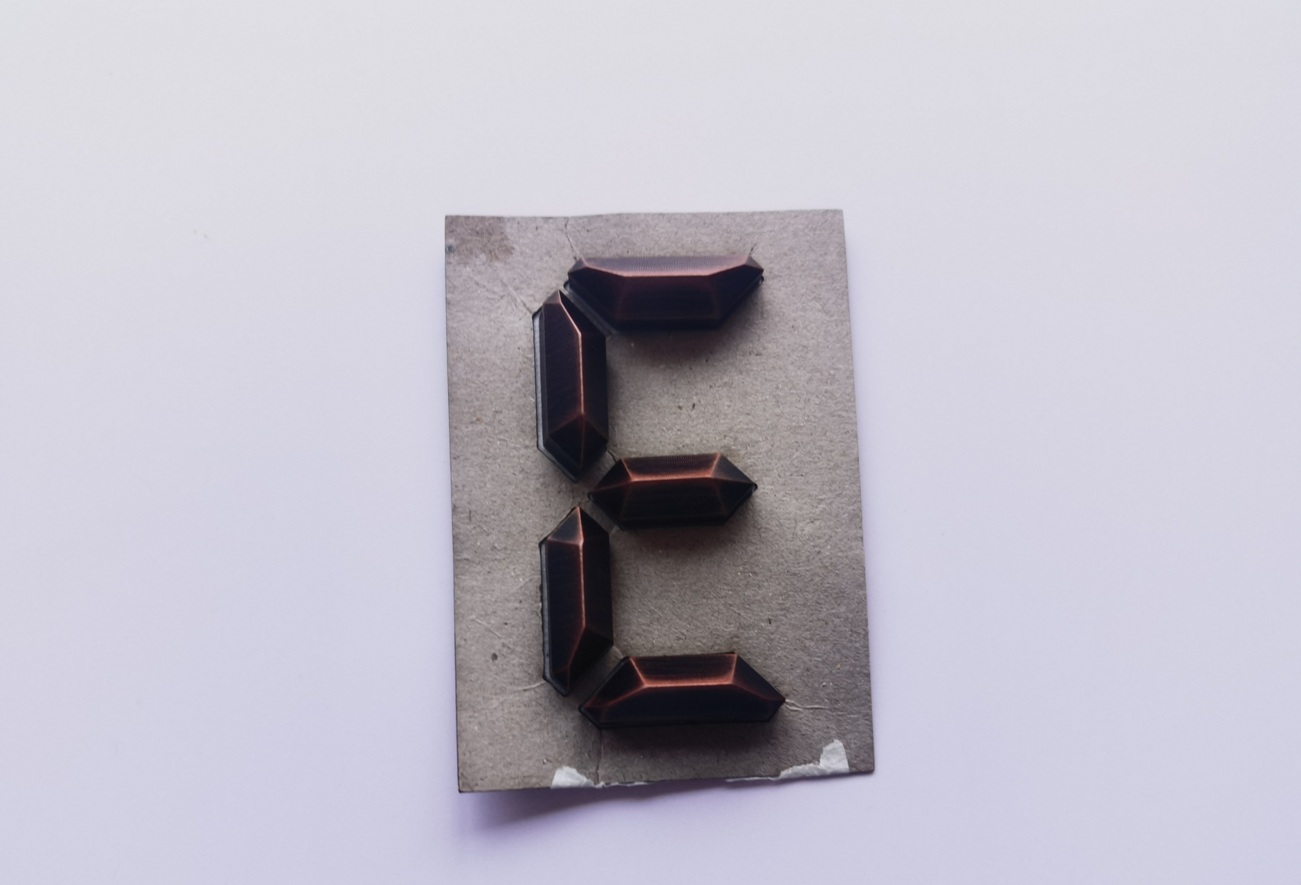 电镀仿古铜字# 仿古铜色字的两种工艺照片#仿古铜字# @广州启达广 