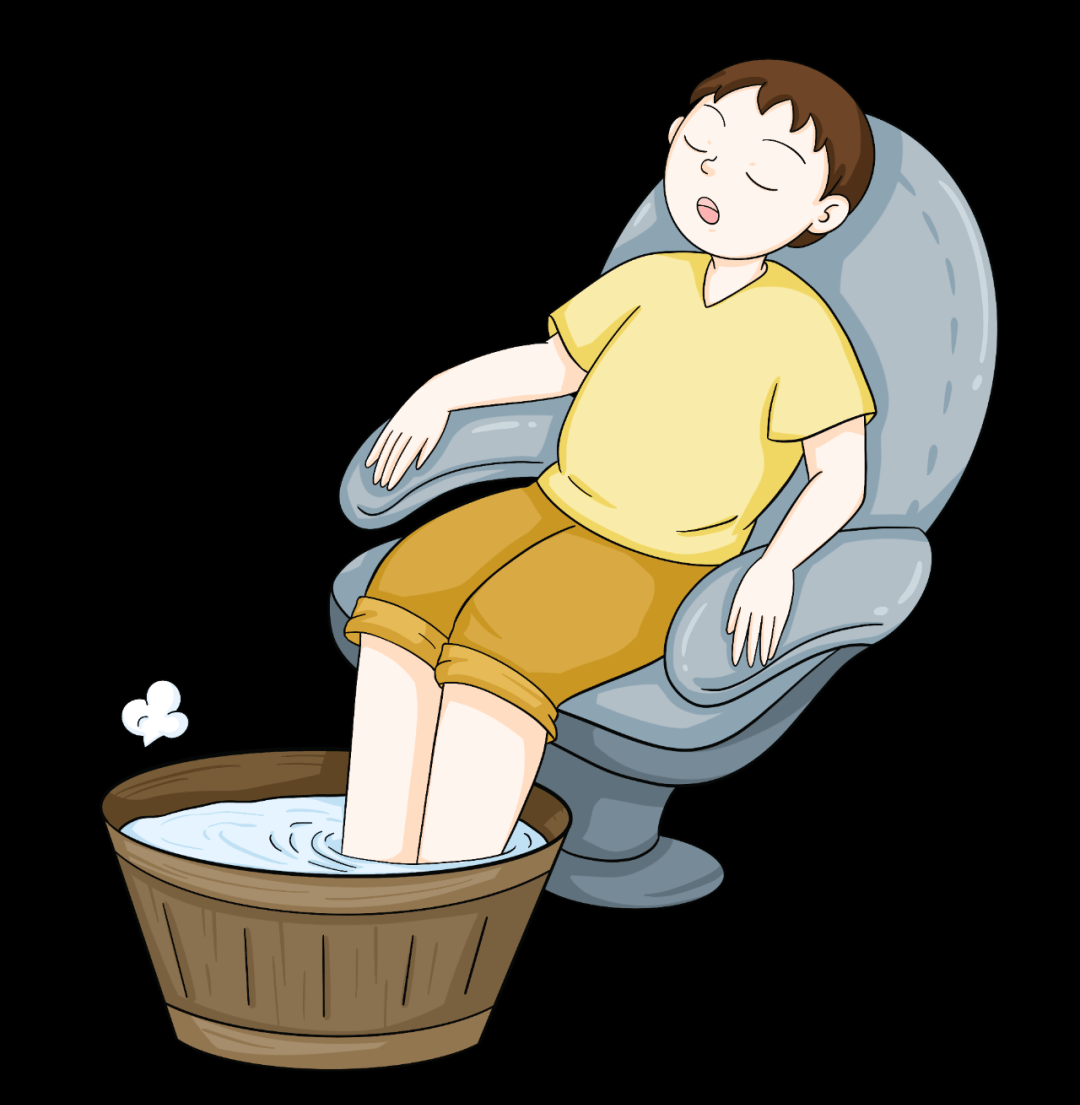 泡脚;  如果你失眠频繁,可以足浴洗脚图片大全卡通图片冰水泡脚卡通