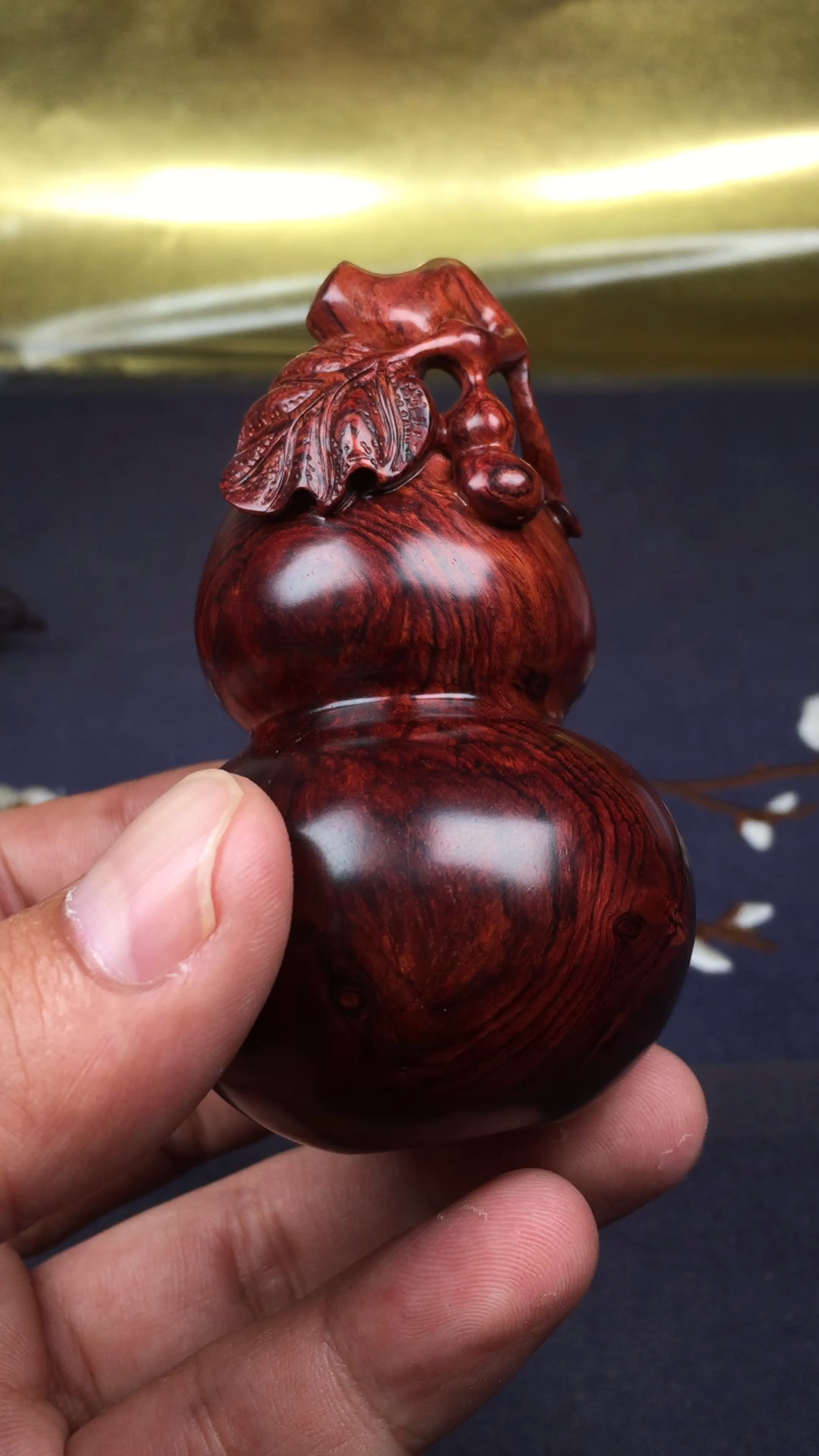 海南黄花梨红油梨老料葫芦