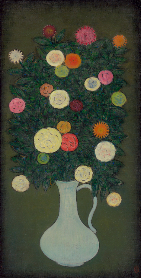 陈承卫的花卉系列生命之花油画