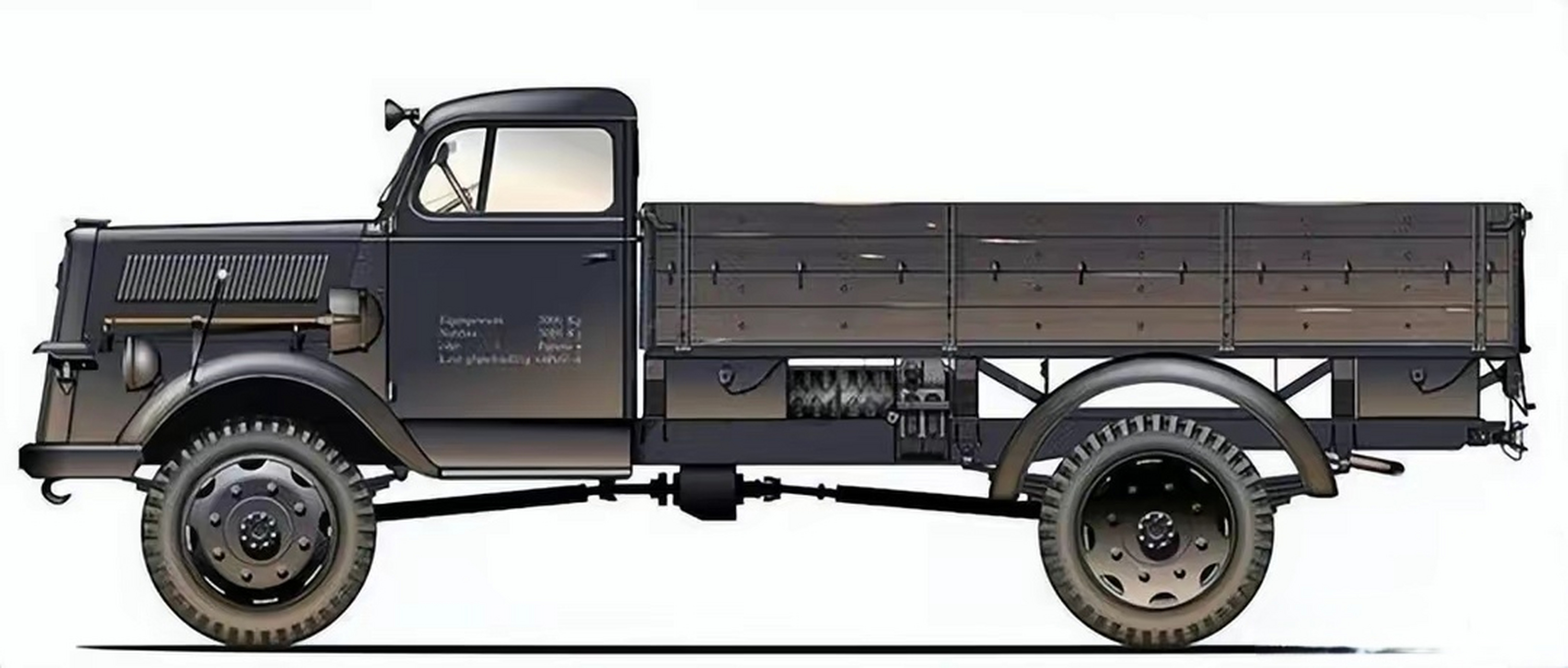 5吨)卡车,是二战德军使用的一款轻型运兵卡车