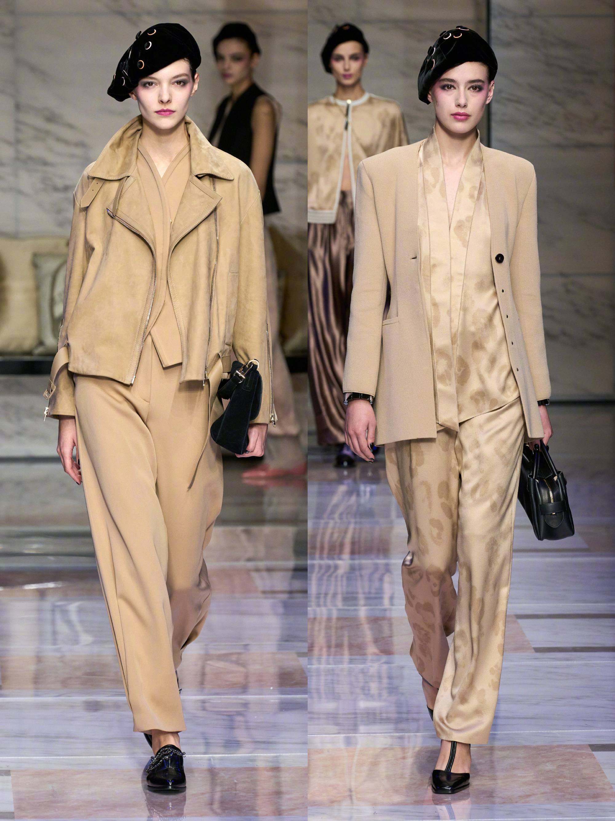 giorgio armani 2023秋冬系列发布秀