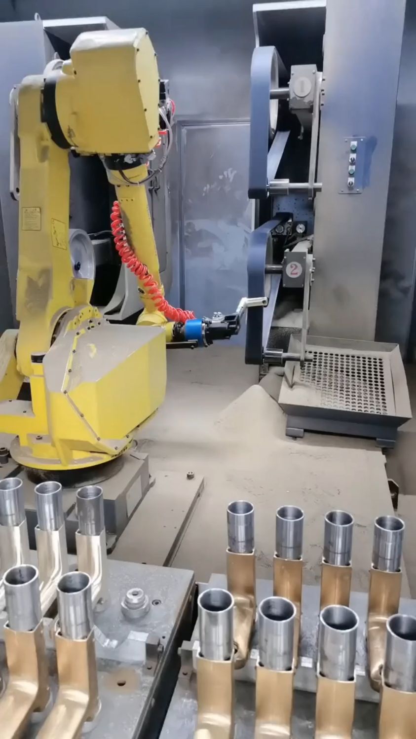 机器人水龙头打磨抛光