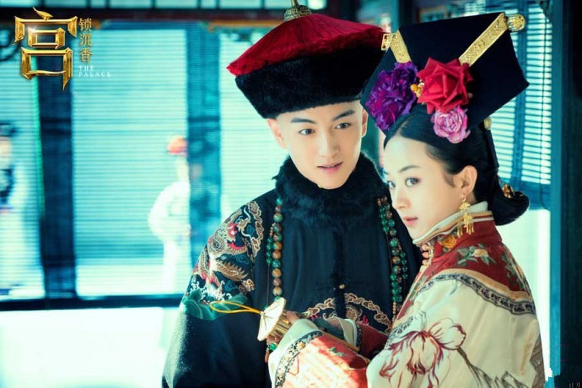 当年的宫锁沉香光靠海报你能分得清谁是男女主角?