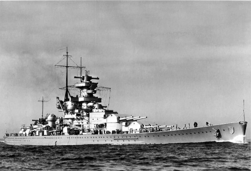 舰船欣赏:德国海军 沙恩霍斯特级战列巡洋舰