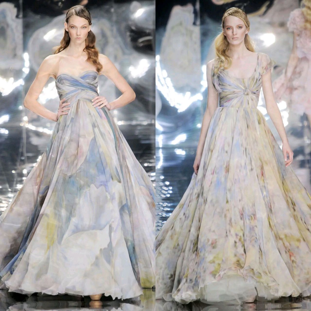 艾莉·萨博 (elie saab)高定时装,色调清雅亦奢华至极