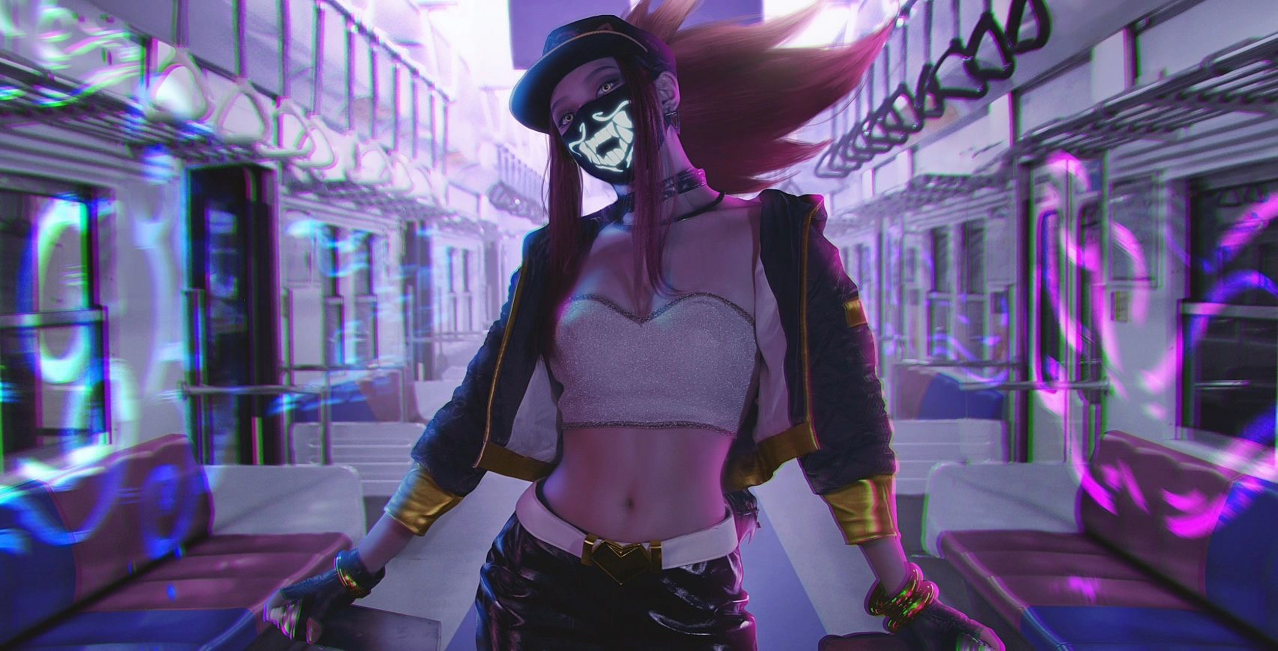 kda阿卡丽1.0|英雄联盟|阿卡丽·k/da一代#英雄联盟# #lol# #二次元