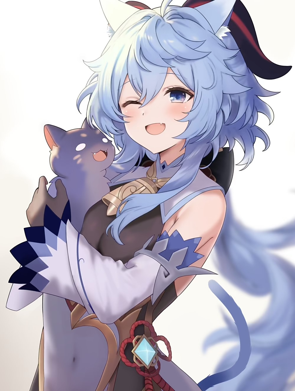 椰羊爱猫猫[摸头]喜欢猫猫,那就将自己(甘雨)也变成猫猫吧#原神