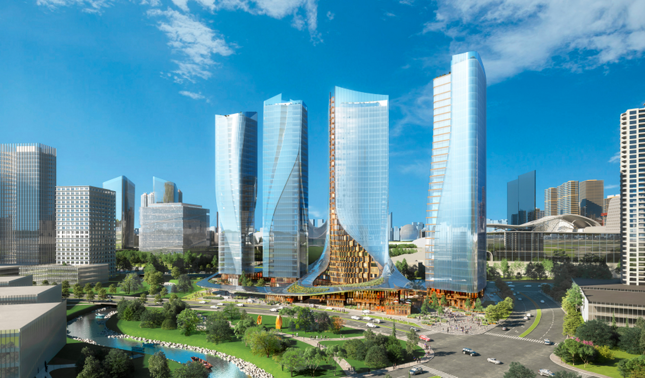 海威奥体综合体项目,首开在即 杭州奥体大平层真是层出不穷,即将面世