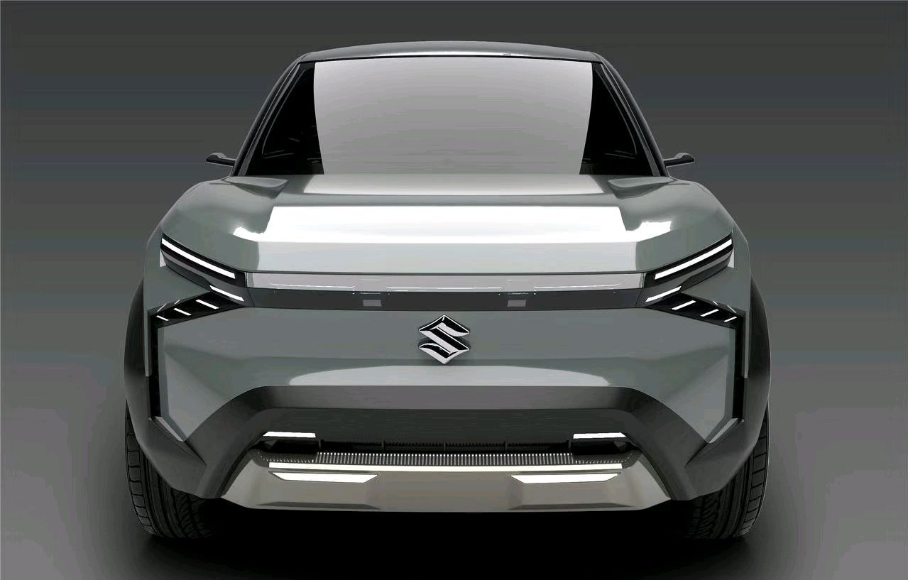 新款铃木维特拉设计图曝光,纯电驱动,造型犀利,很有未来科技感