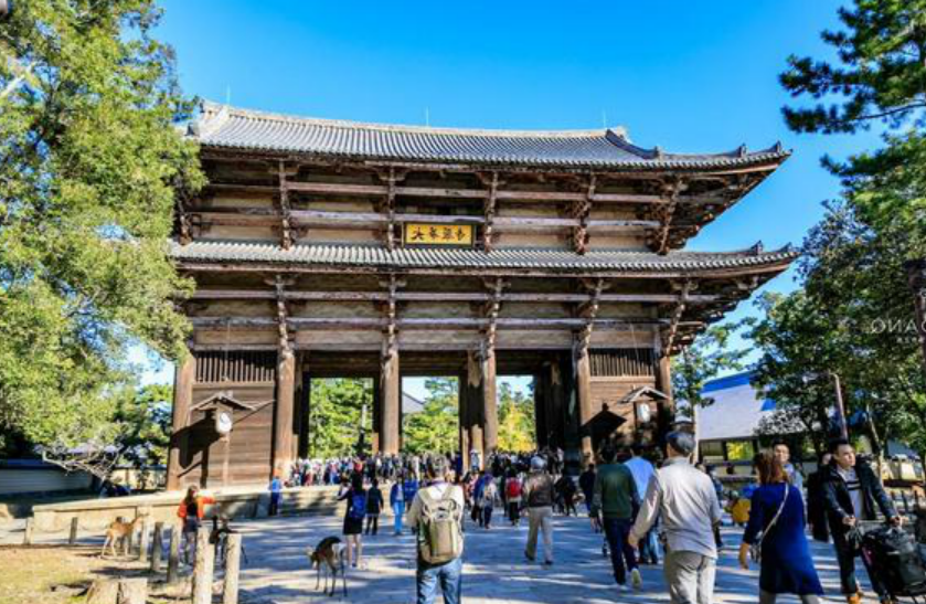 日本仿唐朝长安的建筑,距今已有千年历史,成为世界文化遗产