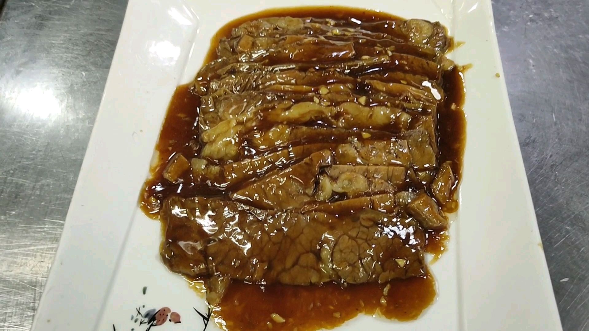 清真菜扒牛肉条最经典,色泽红亮入口即化,孙厨毫无保留教你做