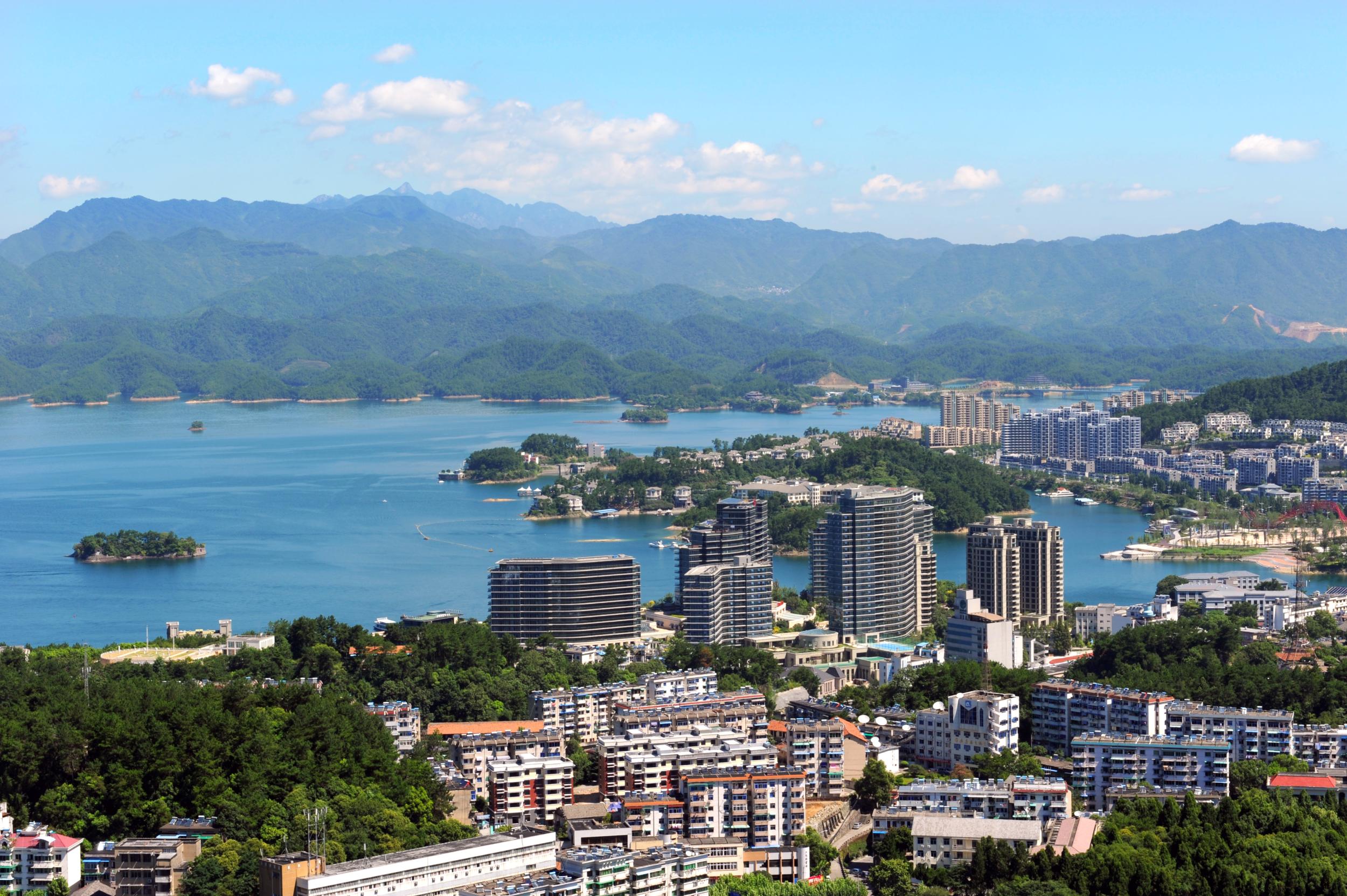 千岛湖镇县城图片