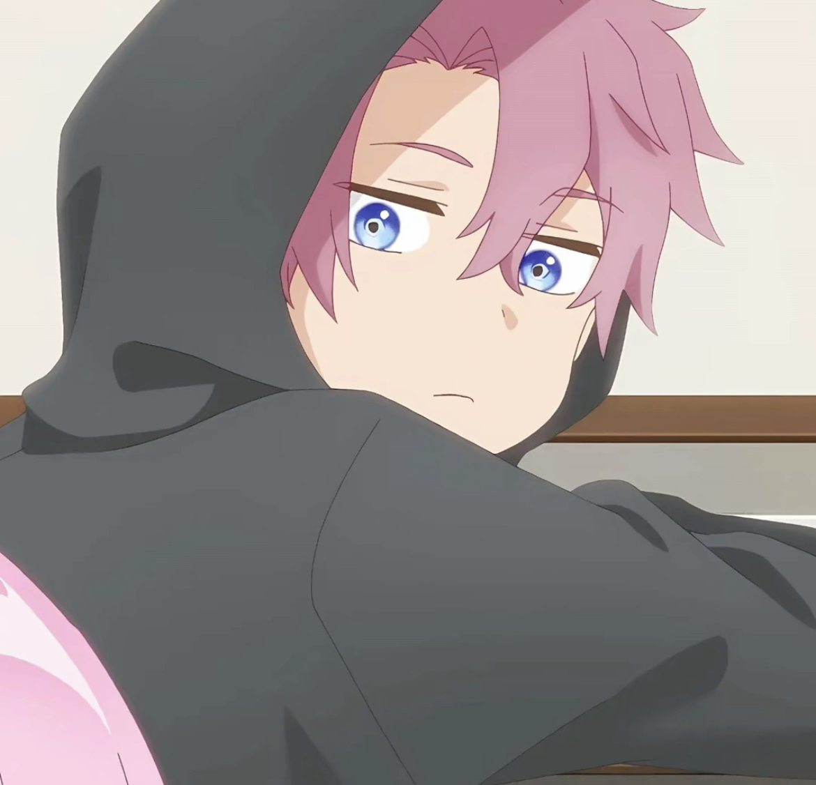 动漫头像粉发系列