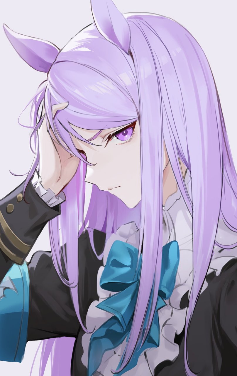 紫瞳少女侧颜杀#二次元# #二次元美图# #我爱二次元