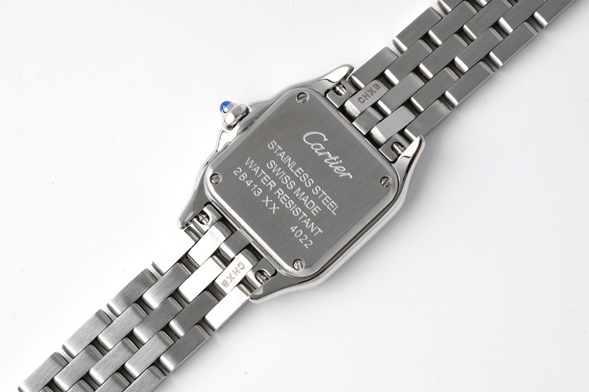 【小号22x30mm】 卡地亚panthère de cartier猎豹腕表使用方形双层