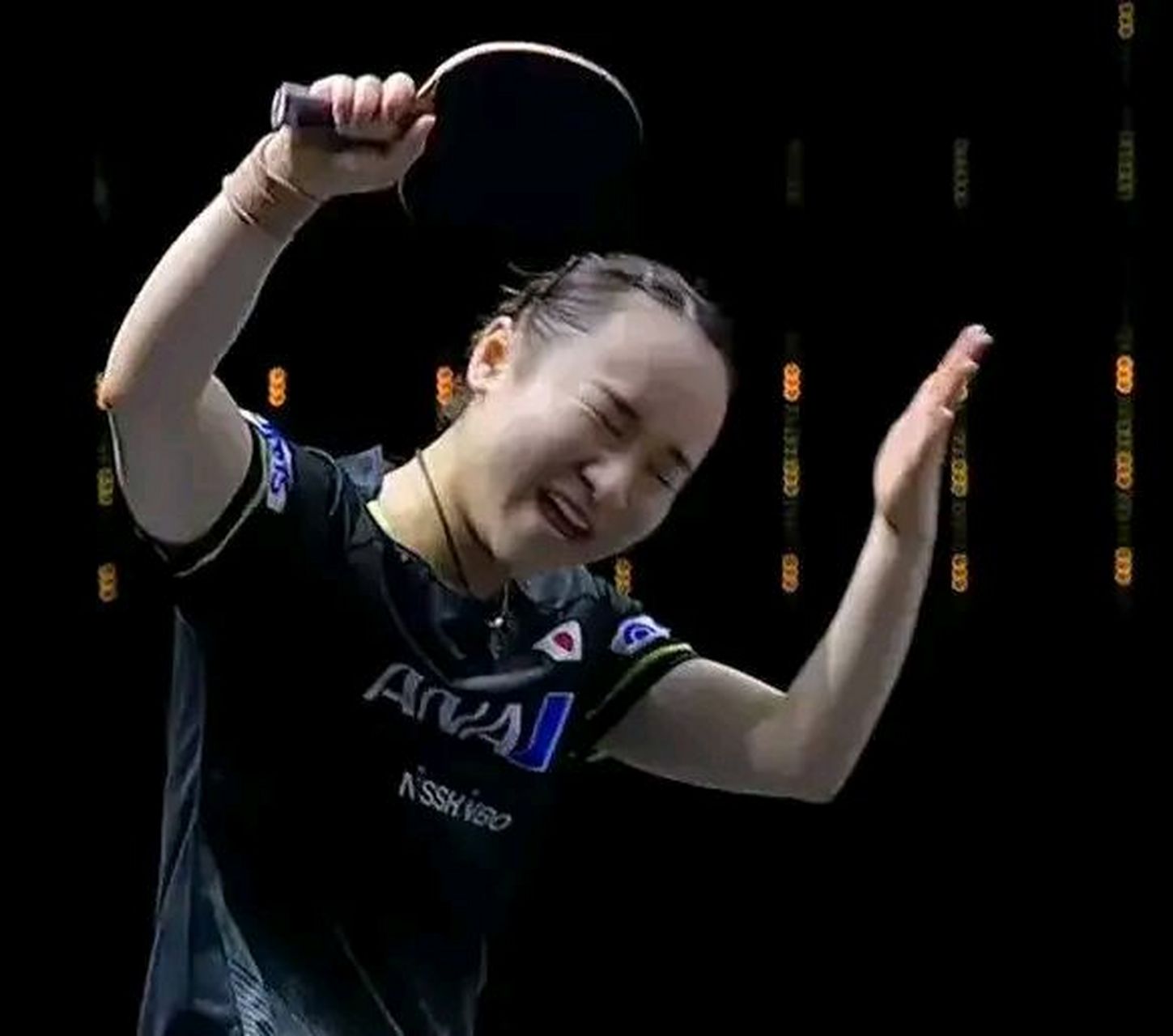 【伊藤被大迪打成了超级表情包】 伊藤美诚真是太憋屈了.