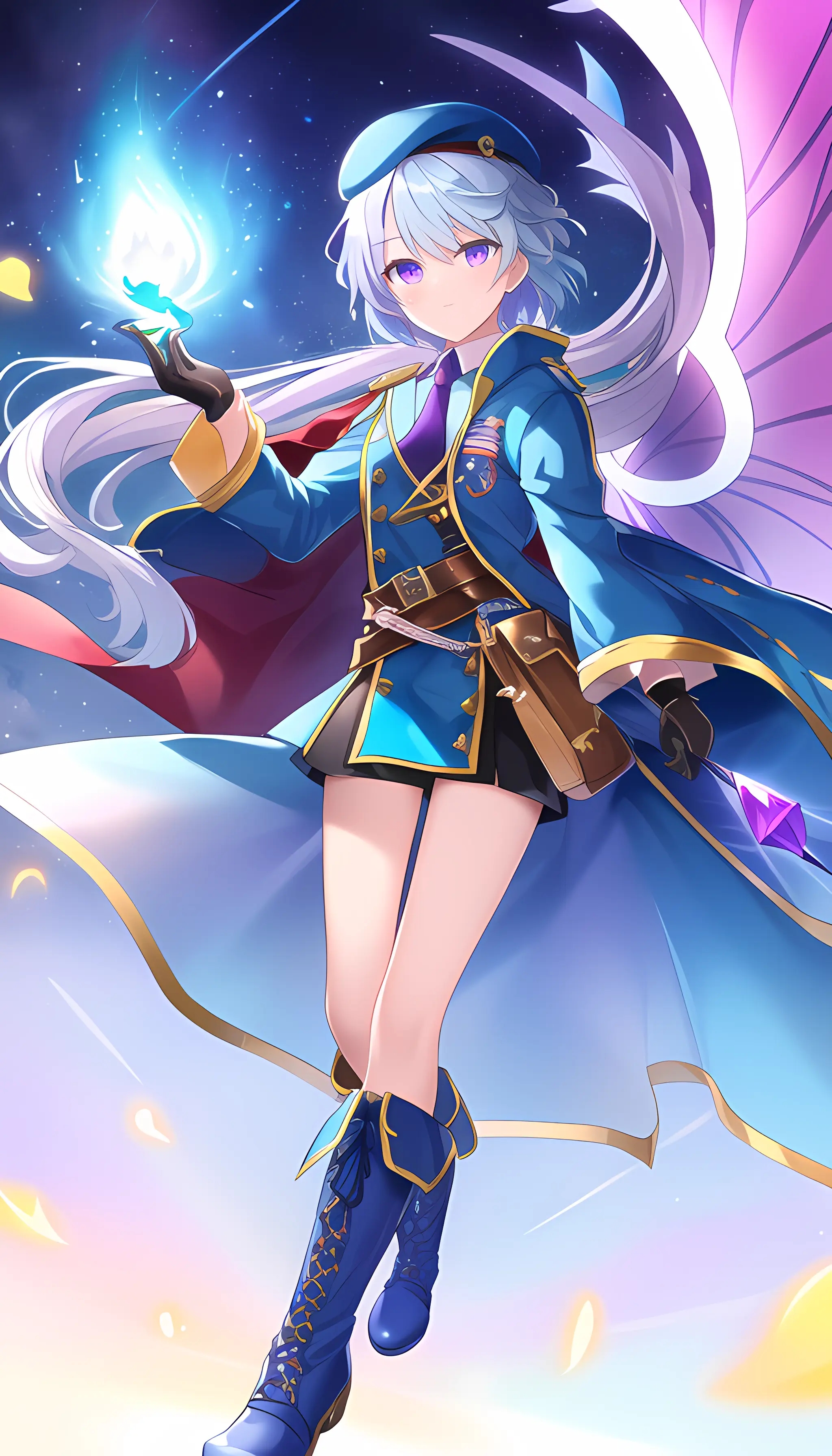 高清版:二次元魔法系帅哥美女