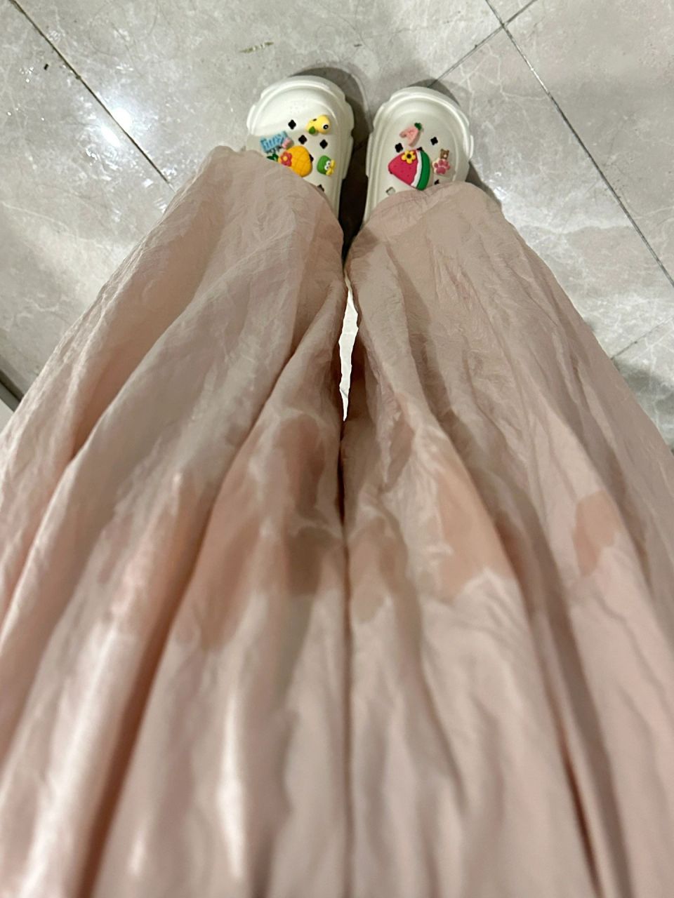 当告知男朋友自己尿裤子后.