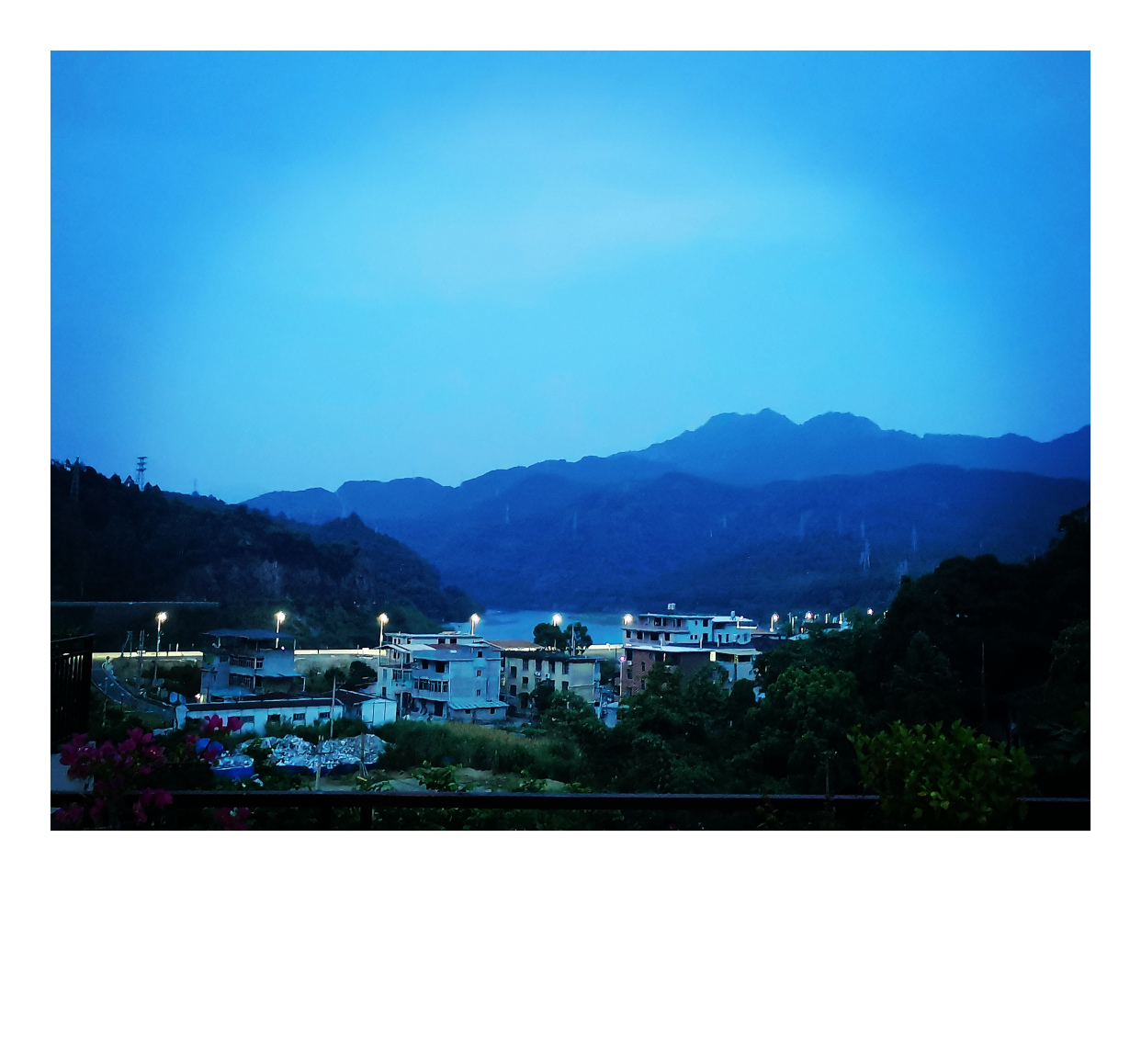 永泰大樟溪四时不同的景色